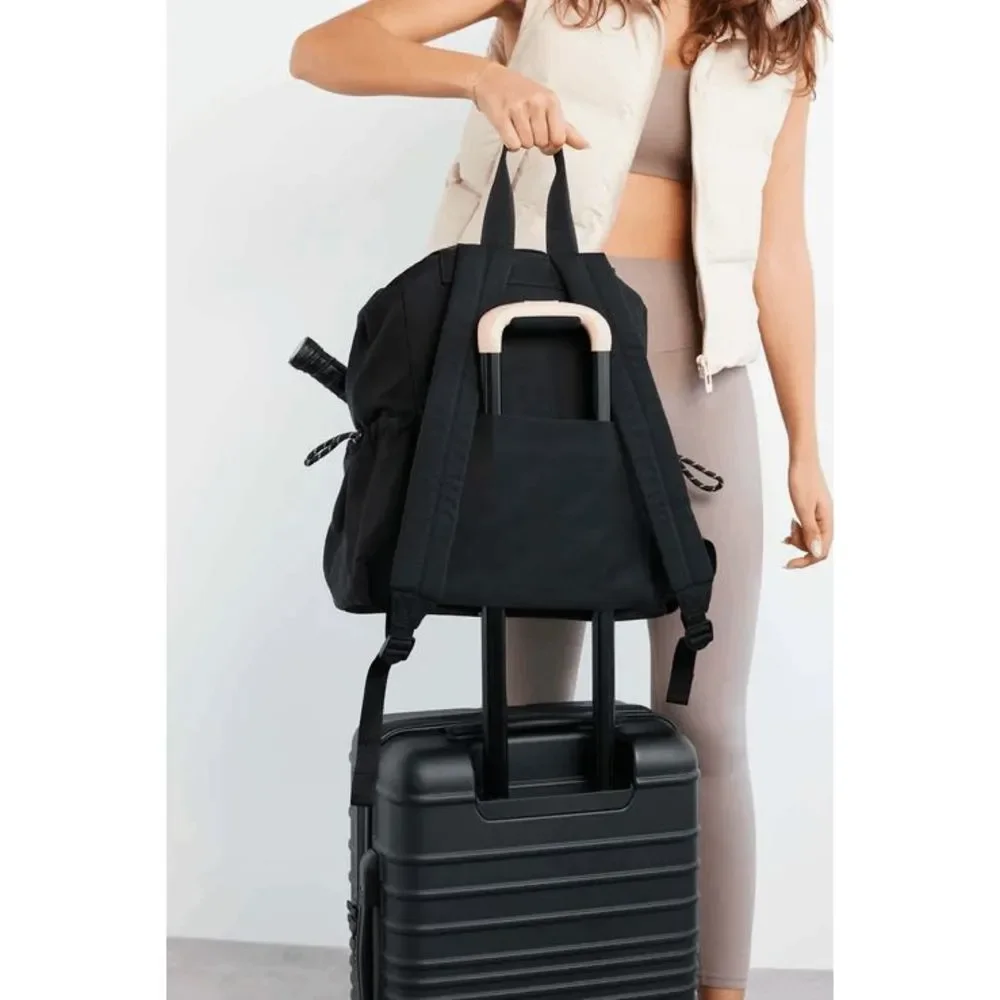 NWT Beis Sports Cargo Backpack in Black